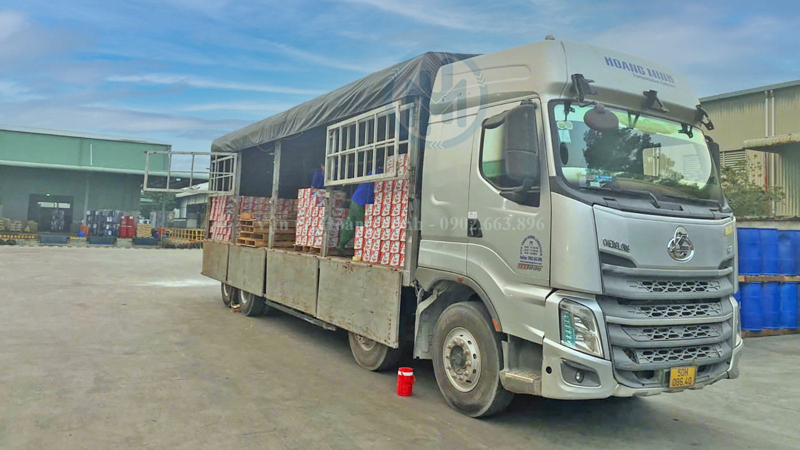 Vận chuyển hàng thực phẩm từ Hà Nội vào Sài Gòn